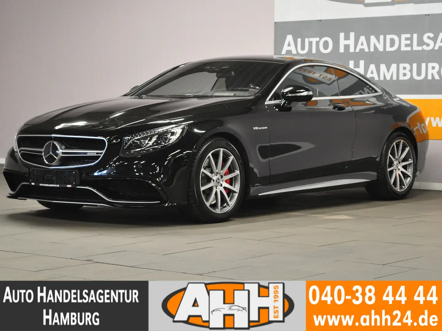 Mercedes-Benz S 63 AMG 4M COUPÉ EXKLUSIV BURMESTER|MAGIC|NIGHT Noir - 1