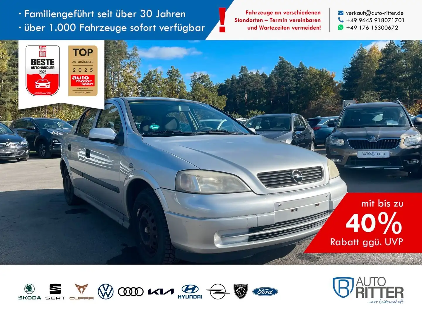 Opel Astra Motor 1,6 Ltr. - 62 kW KAT (Z 16 SE / L... Grau - 1