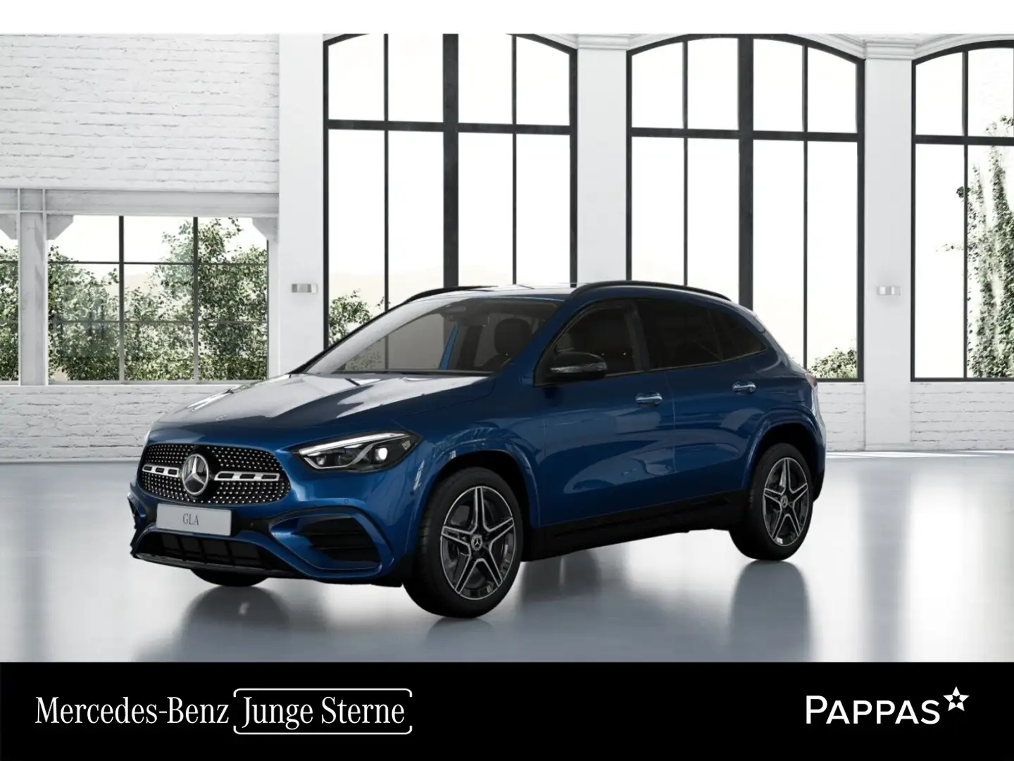 Mercedes-Benz GLA 200 d 4MATIC Österreich-Edition Wide LED Cam Blau - 1