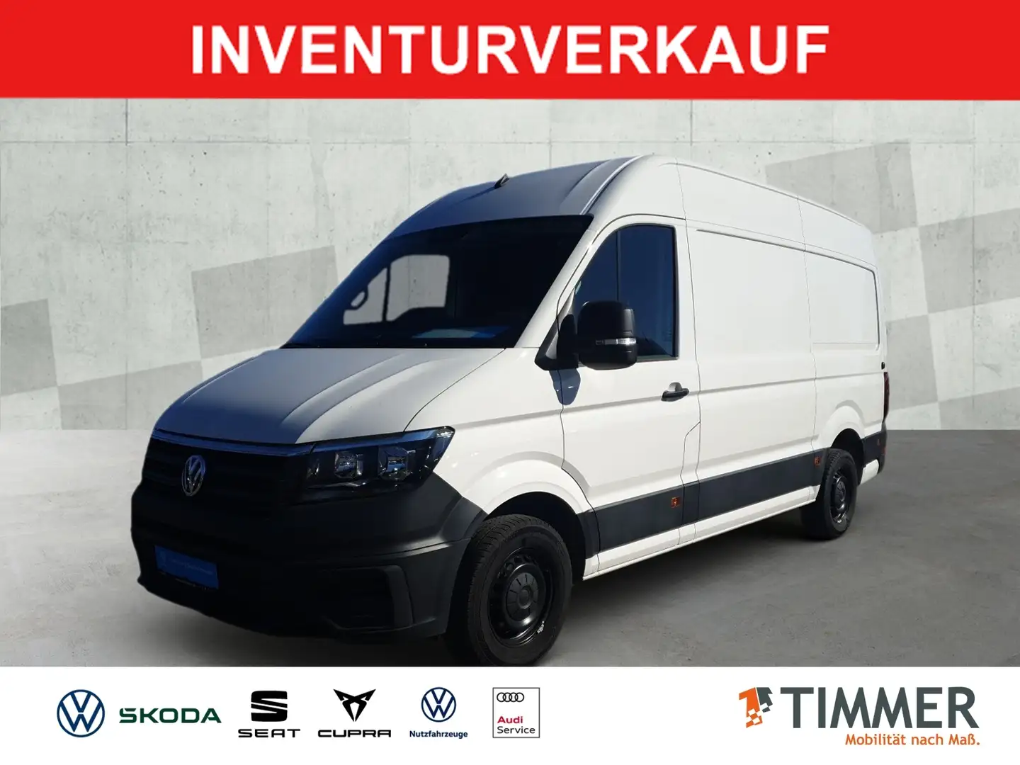 Volkswagen Crafter 2.0 TDI 35 Kasten MR L2H2 "EcoProfi"REAR Bianco - 1