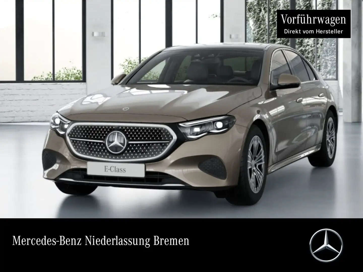 Mercedes-Benz E 200 Edition Avantgarde Fahrass 360° Pano Distr. Brun - 1