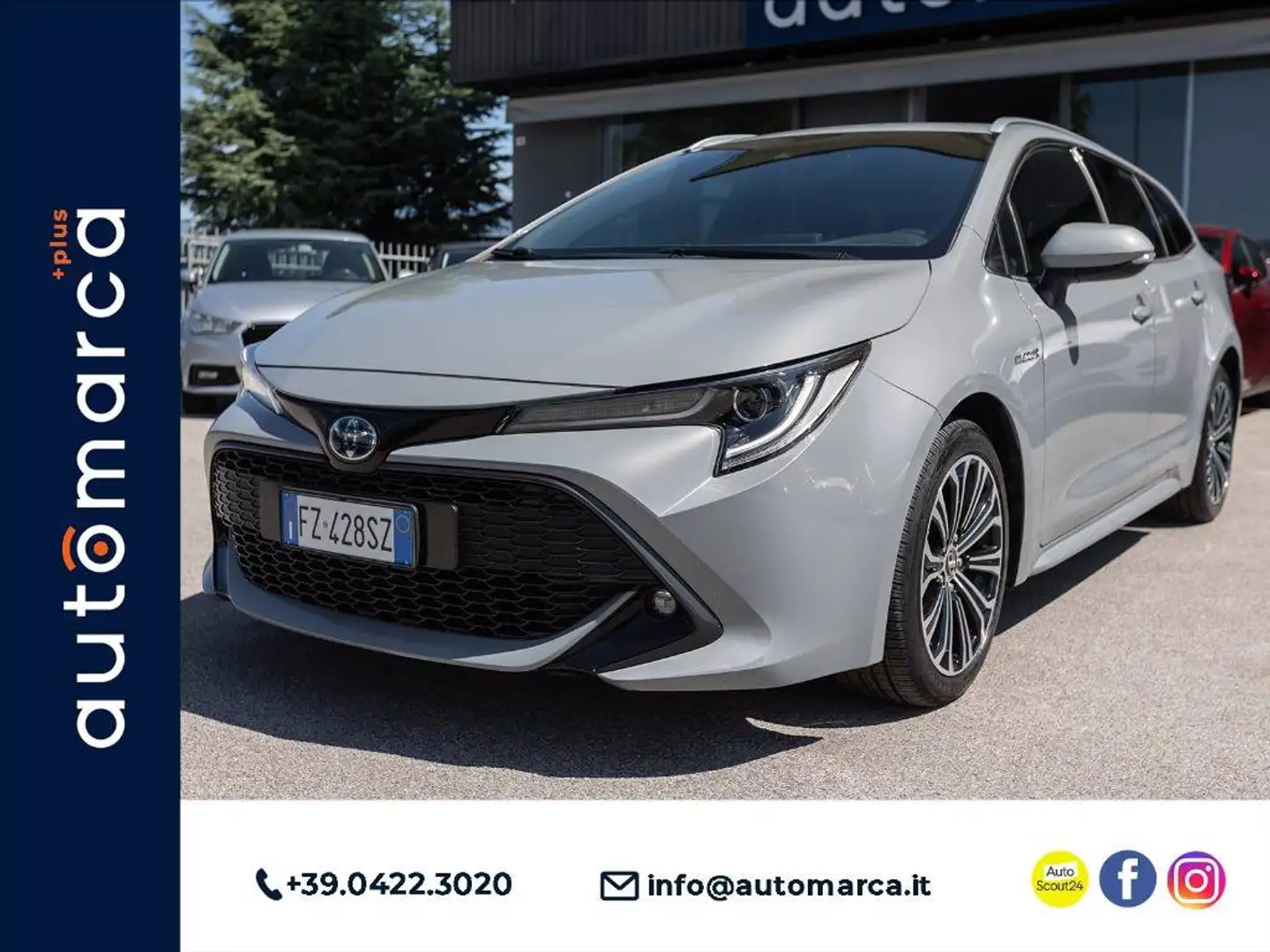 Toyota Corolla Touring Sports 1.8h Style cvt Grau - 1