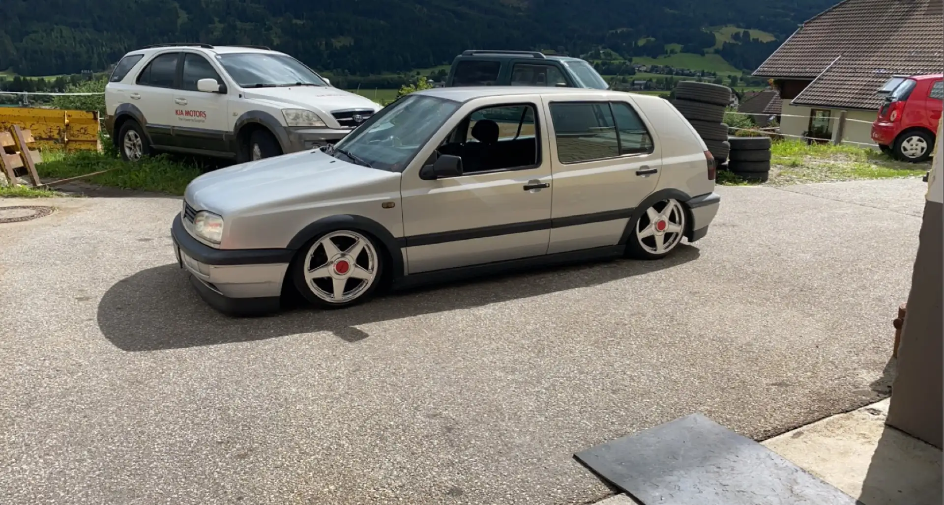 Volkswagen Golf 1.8T projektaufgabe Vhb Silber - 2