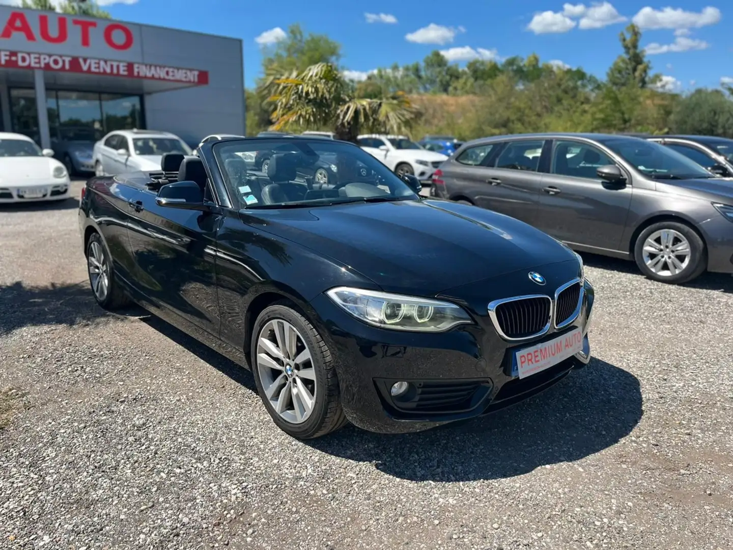 BMW 220 220d 2.0 d 16V Steptronic Lounge 190 cv Bo®te auto Noir - 2