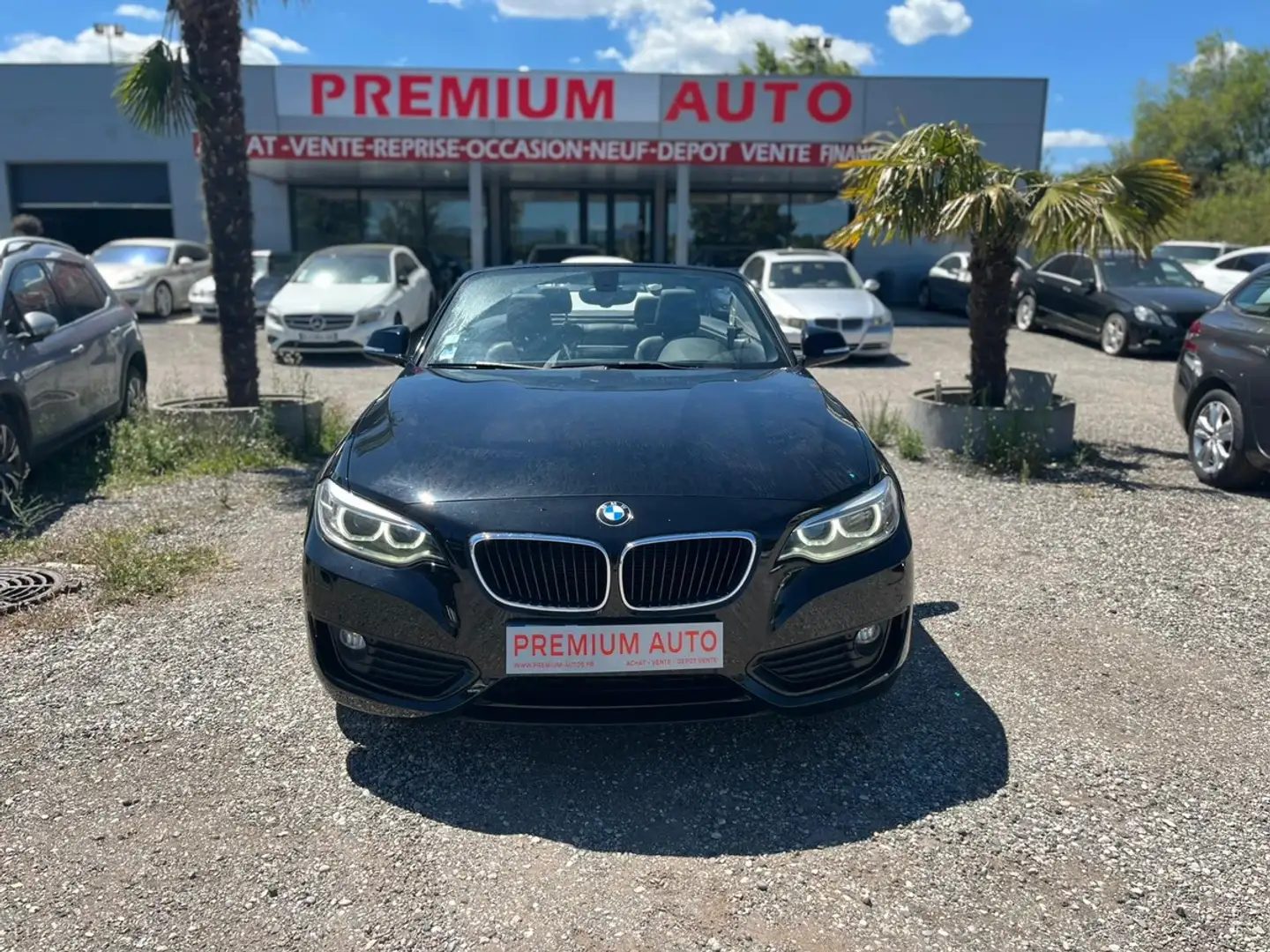 BMW 220 220d 2.0 d 16V Steptronic Lounge 190 cv Bo®te auto Noir - 1