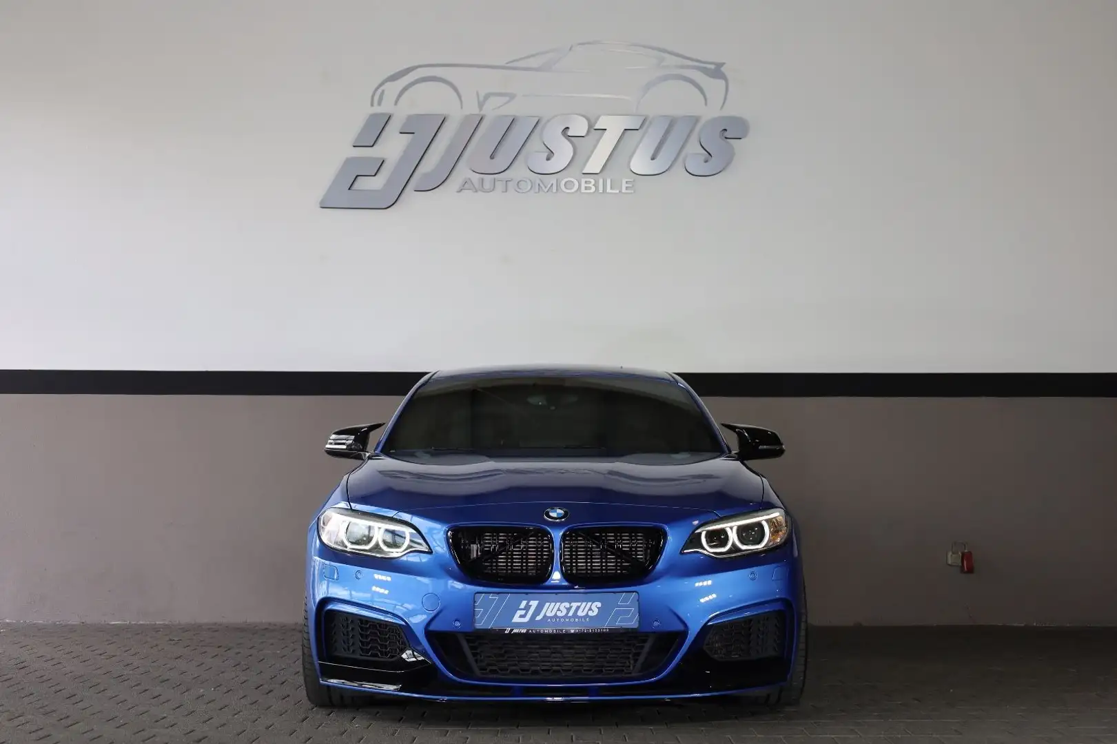 BMW 235 xDrive Coupé/M/SHZ/TEMP/BTH/MFL/KAMERA/R19 Albastru - 2