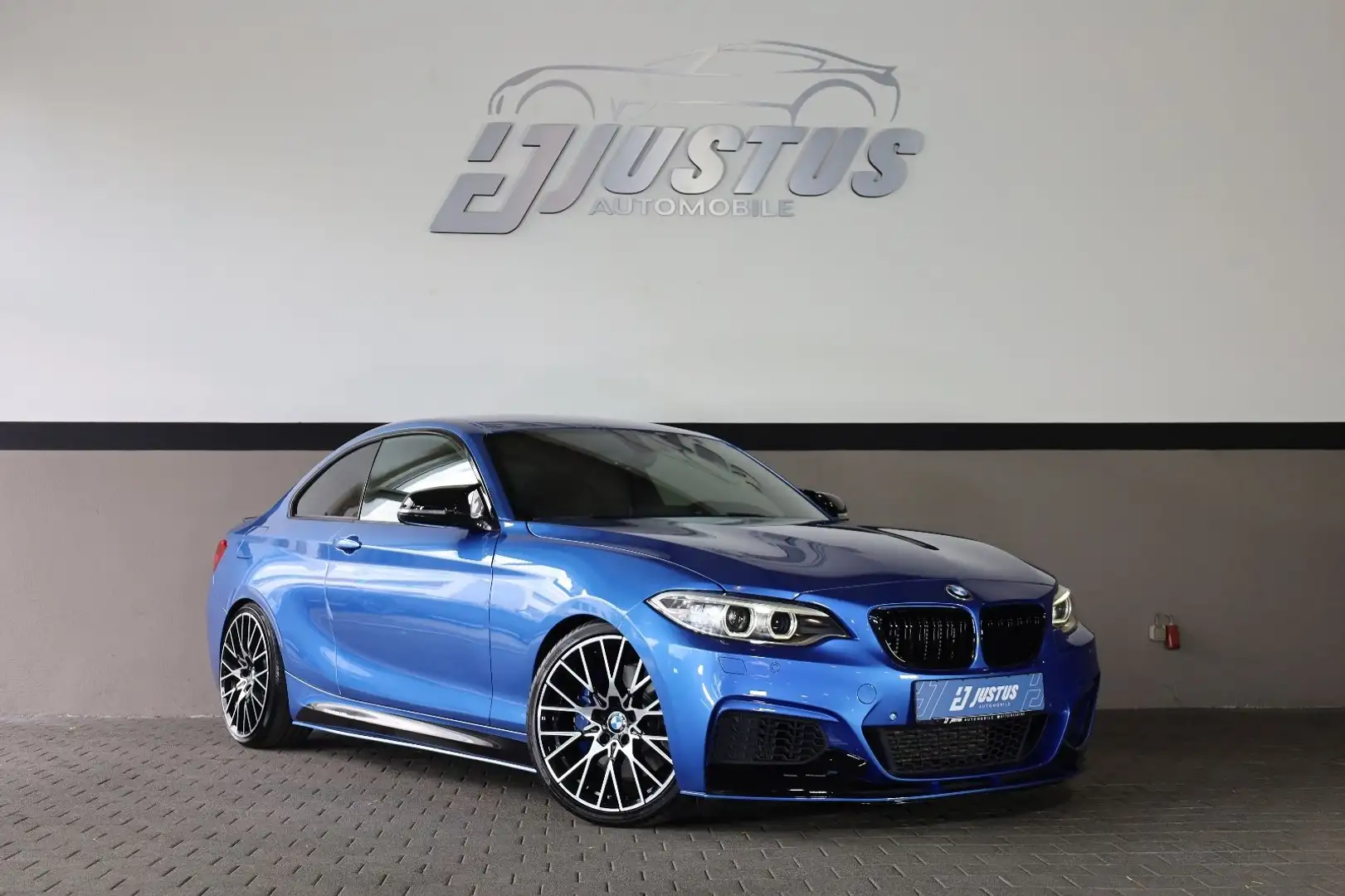 BMW 235 xDrive Coupé/M/SHZ/TEMP/BTH/MFL/KAMERA/R19 Albastru - 1