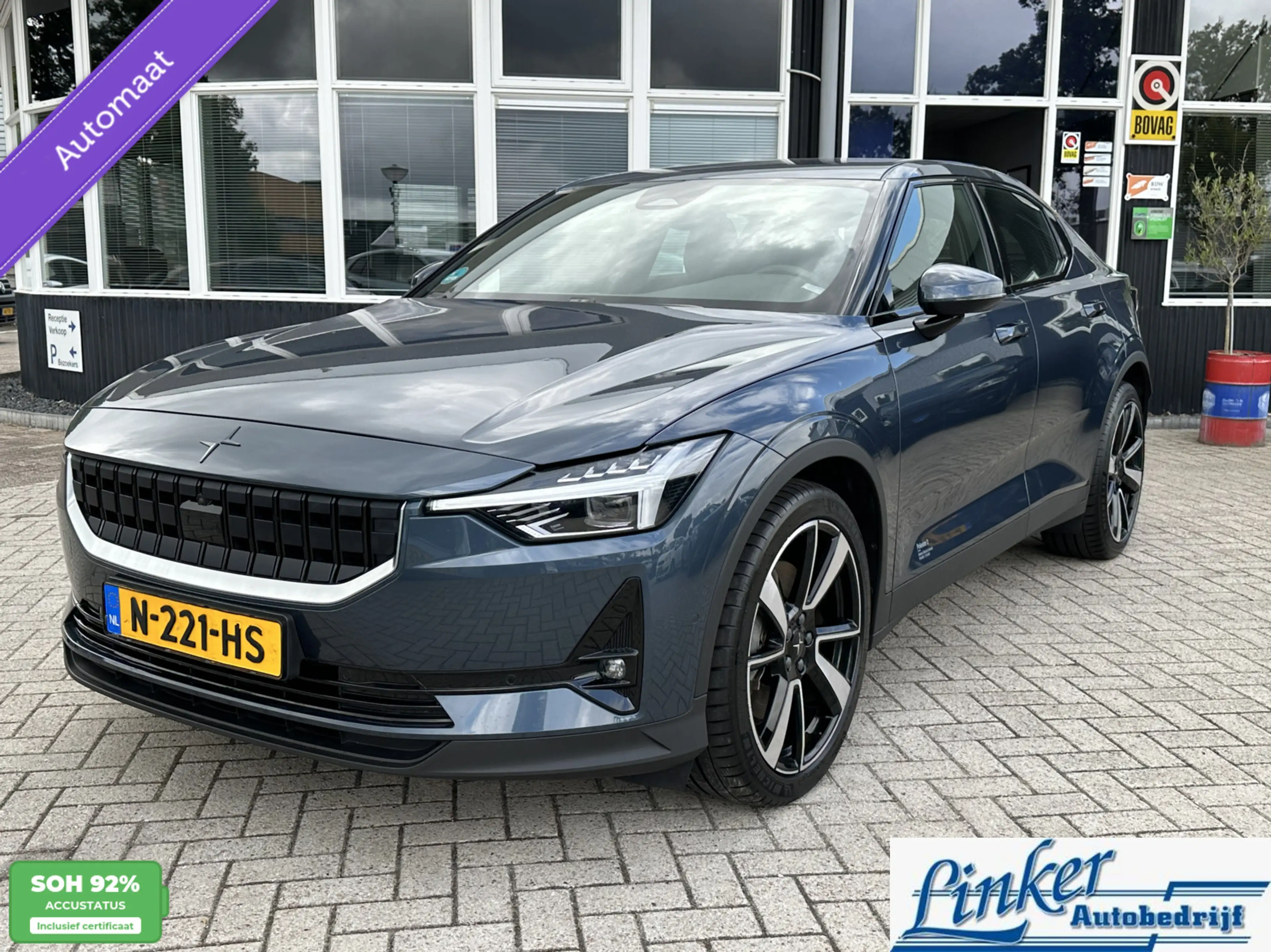 Polestar 2 Long Range Single Motor 78 kWh / SoH 92% CAMERA PD