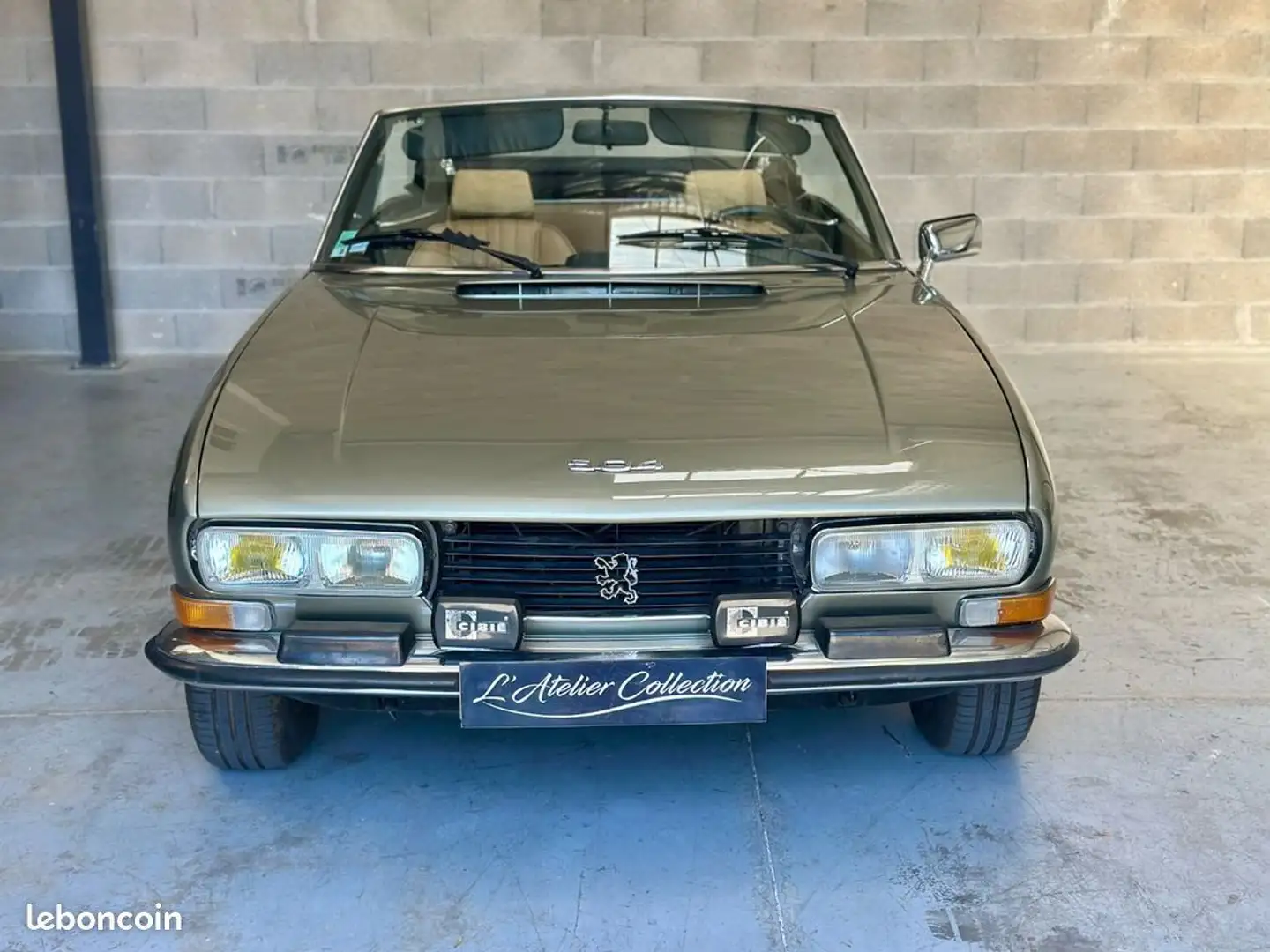 Peugeot 504 Cabriolet v6 Pininfarina GARANTIE 12 MOIS Gris - 2