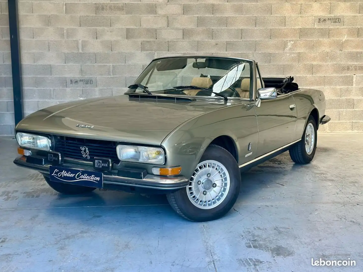 Peugeot 504 Cabriolet v6 Pininfarina GARANTIE 12 MOIS Gris - 1
