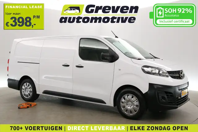 Opel Vivaro-e L3H1 75 kWh | Snelladen | SOH 92% | Airco | Cruise