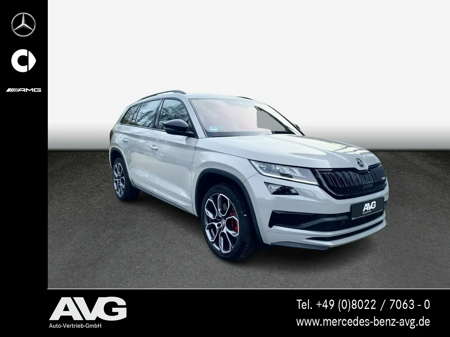 Skoda Kodiaq Kodiaq 2.0 Bi-TDI RS 4x4 VIRTUAL|LED|RFK|18" Navi Gris - 2