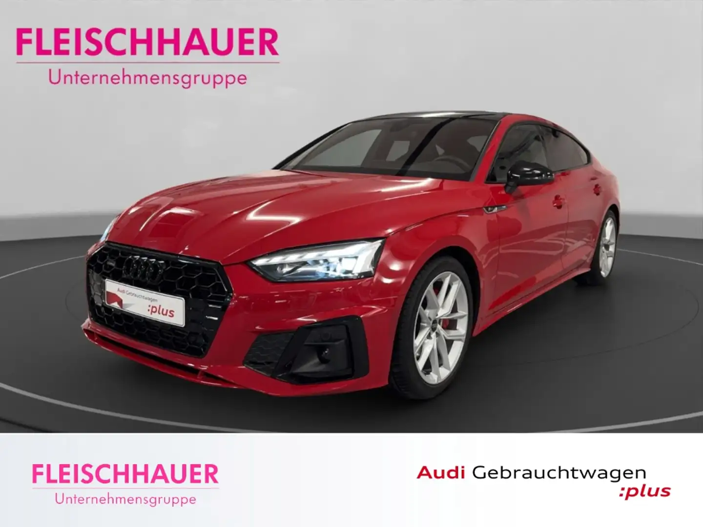 Audi A5 Sportback 40 TFSI qu. S line+Laser+Pano+AHK+Navi+V Rot - 1