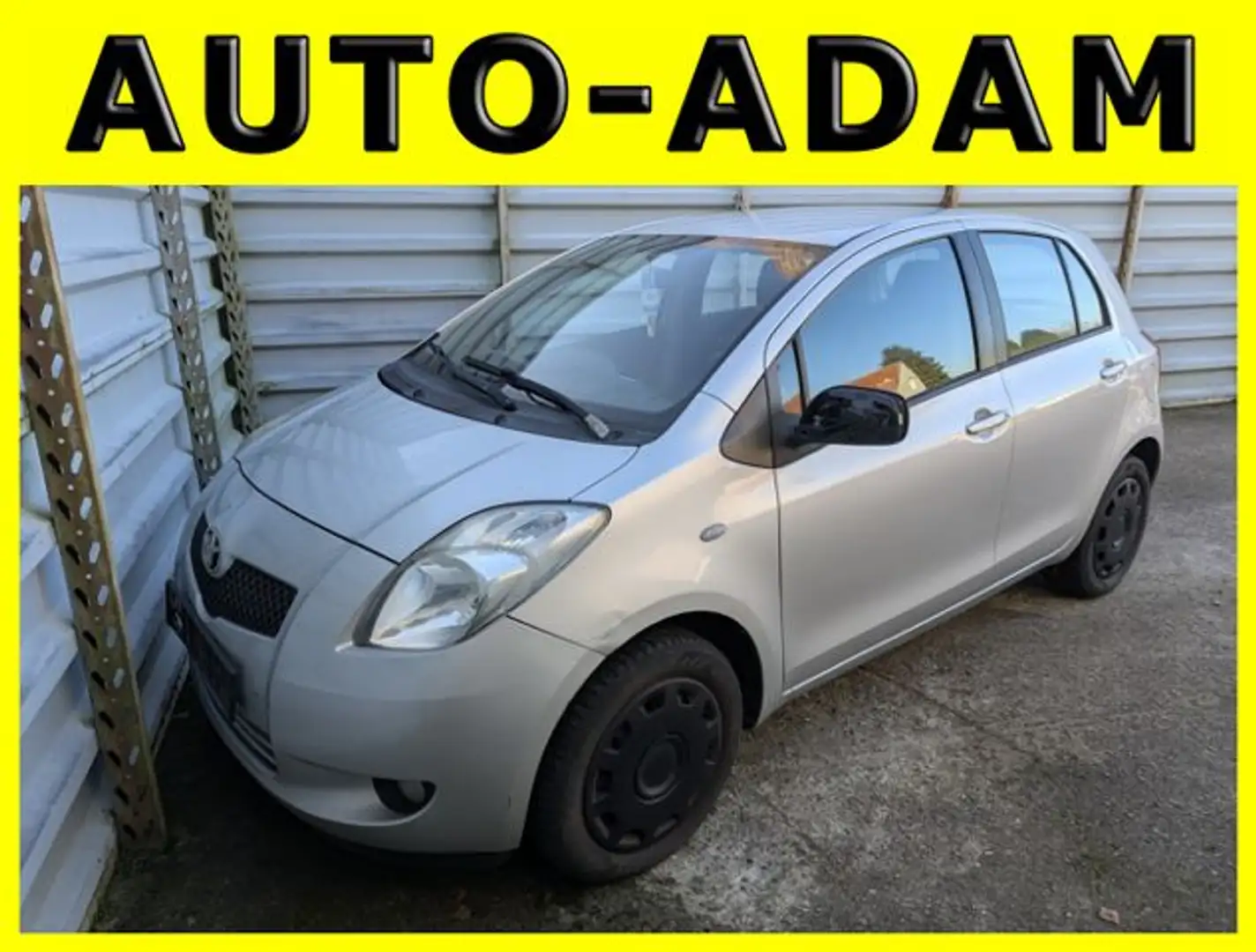 Toyota Yaris 1.0 Sol*Klimaanlage*4 Türig* Silber - 1