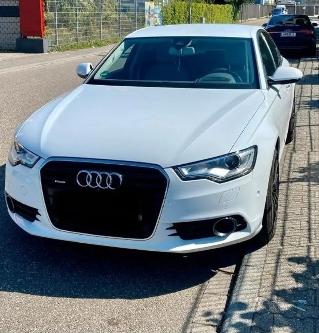 Audi A6 3.0 TDI DPF quattro tiptronic Weiß - 1