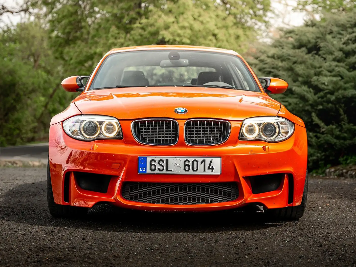 BMW 1er M Coupé Orange - 2