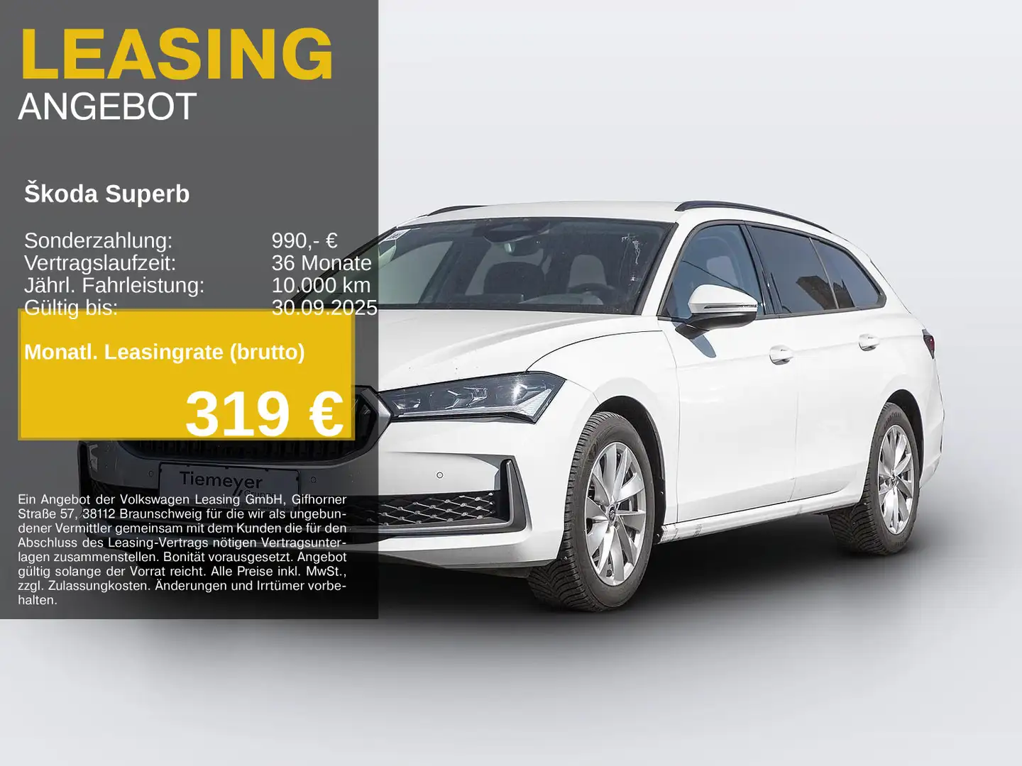 Skoda Superb Combi 1.5 TSI DSG SELECTION LM17 AHK NAVI Weiß - 1