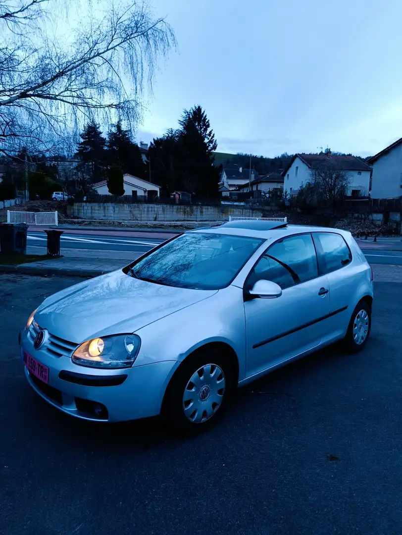 Volkswagen Golf 1.9 TDI Confortline 105ch - Toit Ouvrant Gris - 2
