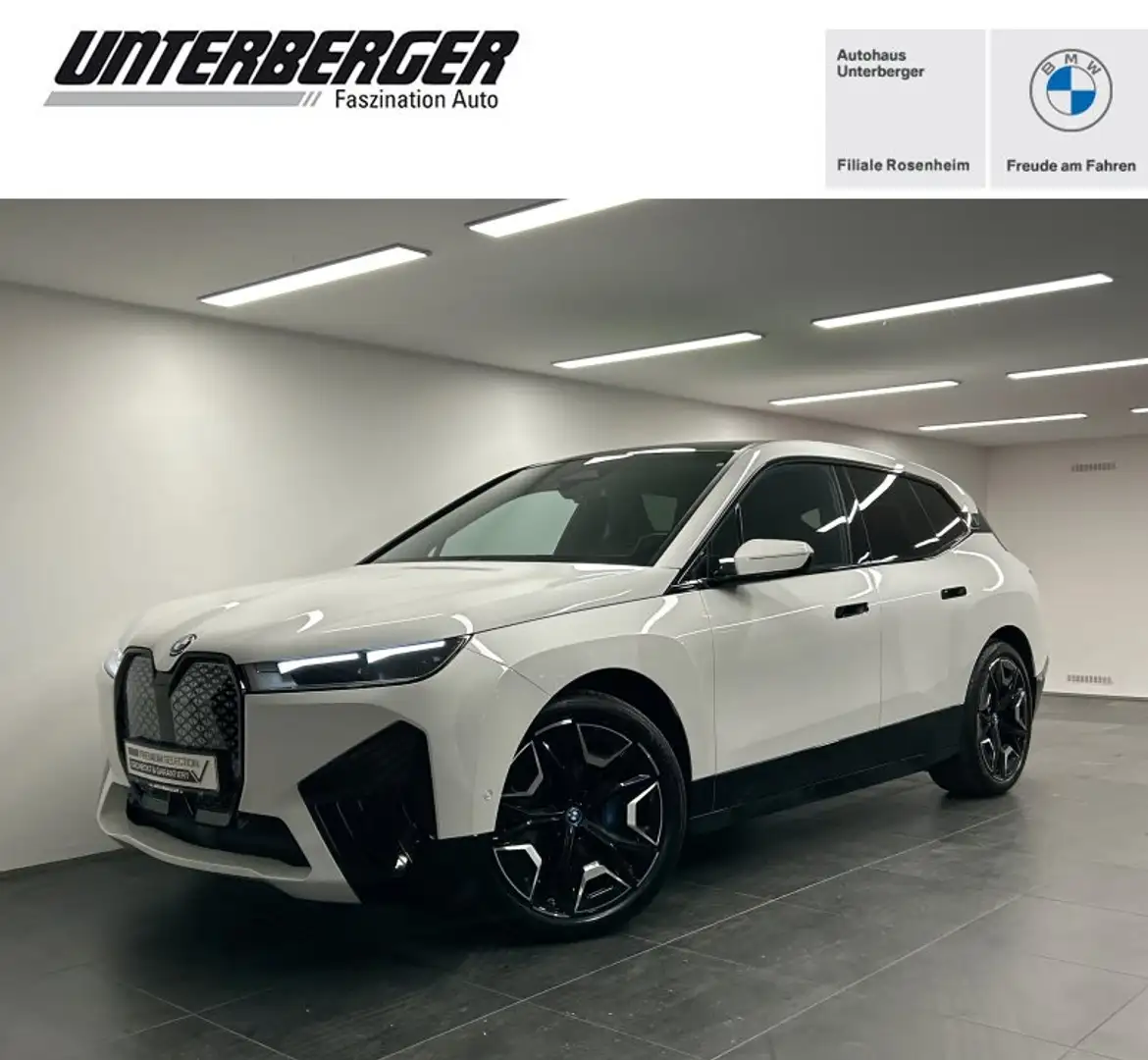 BMW iX xDrive40 Sportpaket HK Live Cockpit Prof Pano.Dach Weiß - 1