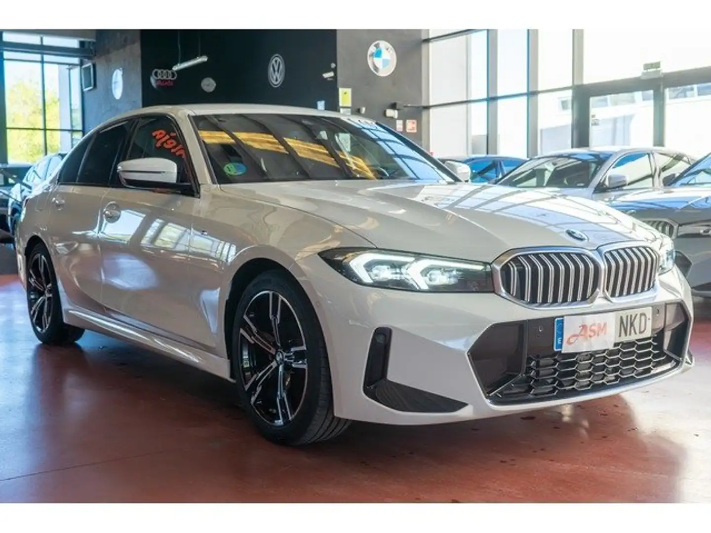 BMW 318 318dA Blanco - 2