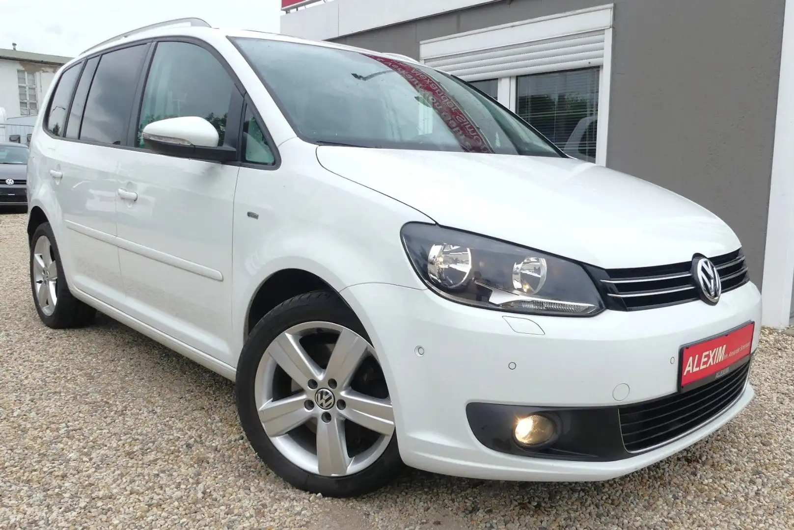 Volkswagen Touran 1.4 TSI Cup/Panorama/1.Hand/Klima/Parkass Bianco - 2