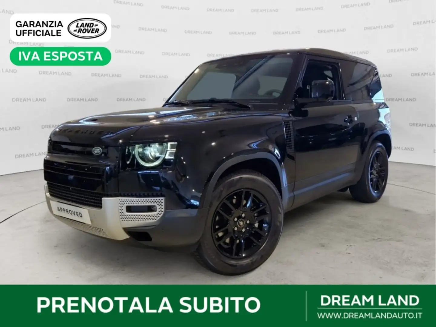 Land Rover Defender 90 3.0D I6 200 CV AWD Auto S GARANZIA 5 ANNI Noir - 1