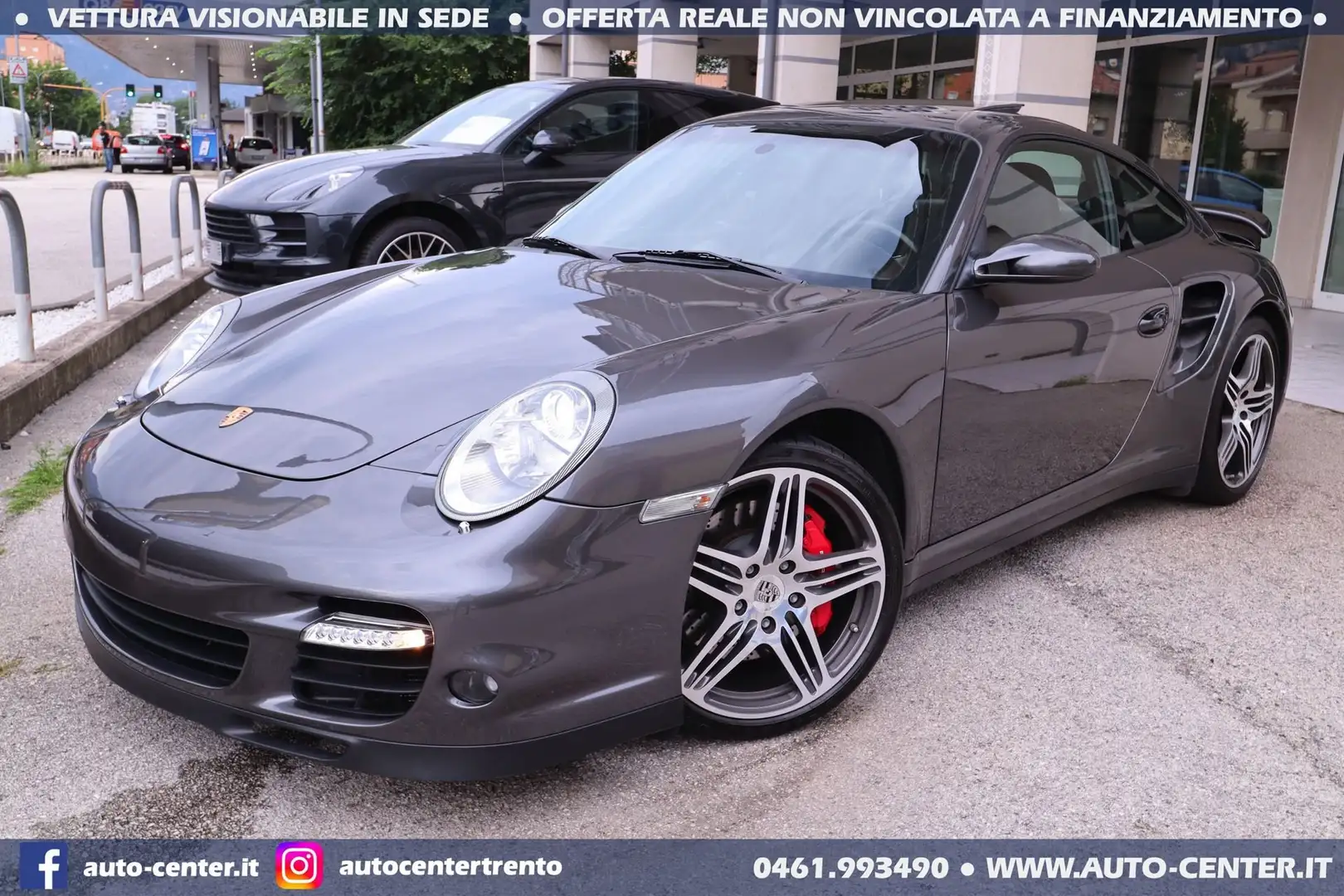 Porsche 997 997 Turbo Coupé MANUALE 3.6 Grigio - 2