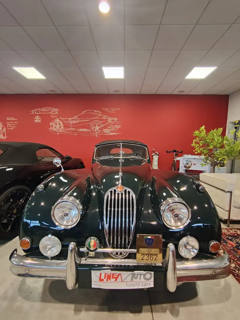 Jaguar XK 140 Spyder Vert - 1
