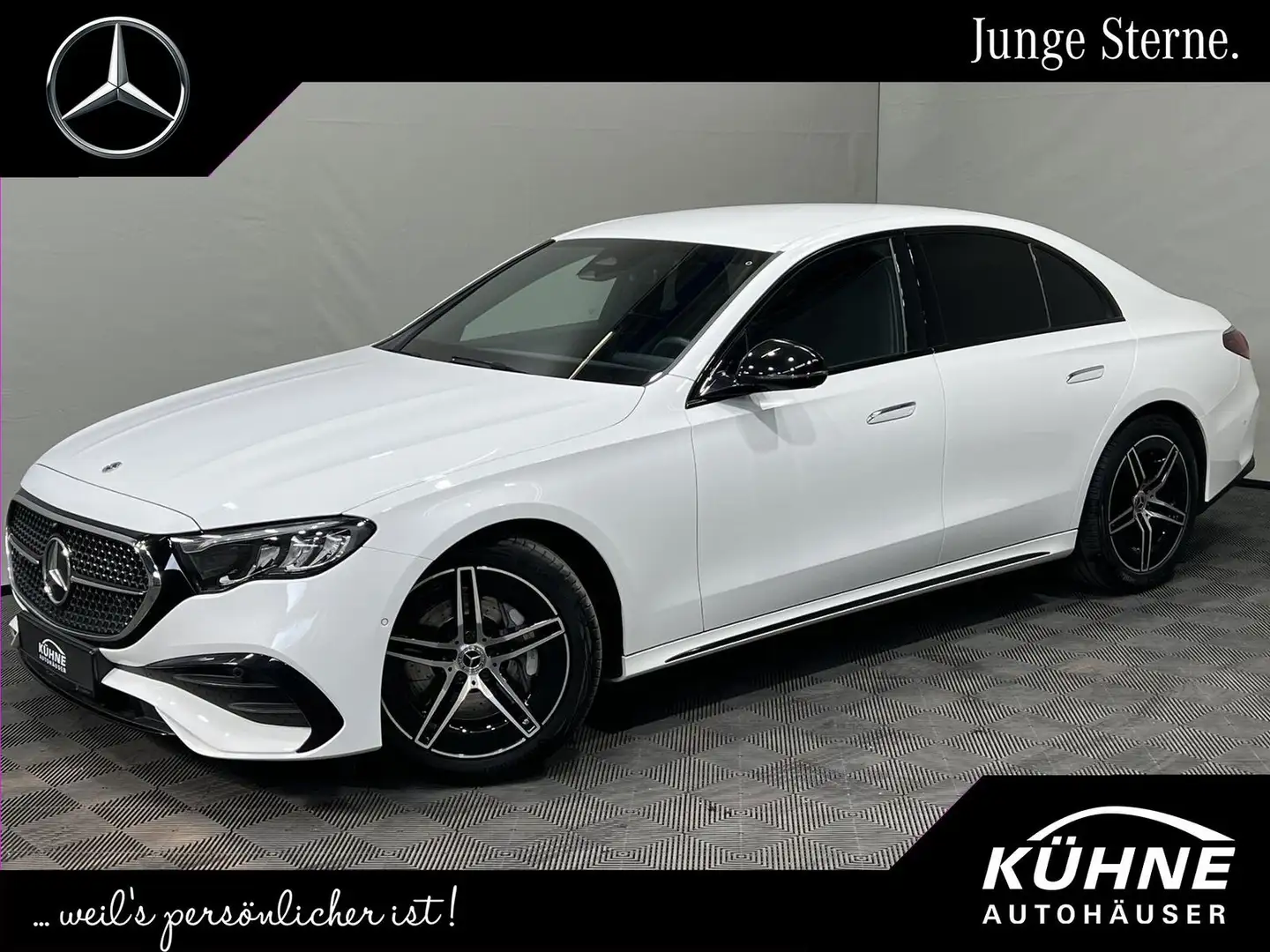 Mercedes-Benz E 200 AMG Night Winter+Distronic+Totw+Kamera+19" Blanco - 1