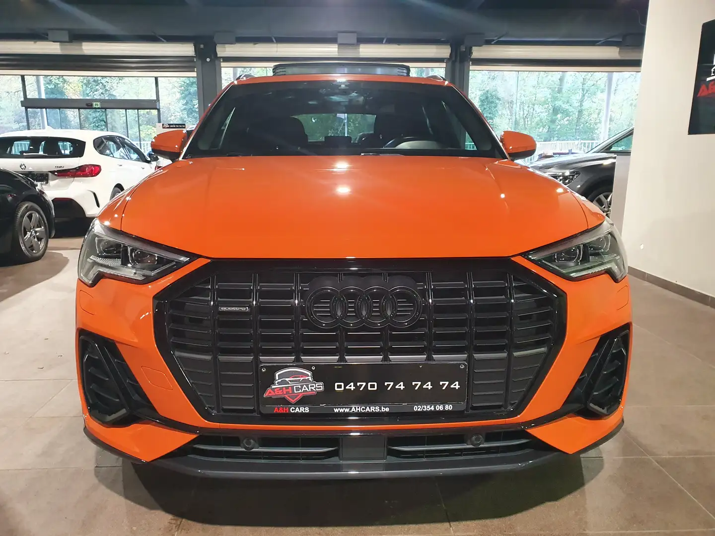 Audi Q3 45 TFSI Quattro S line tronic navi led pano Orange - 2