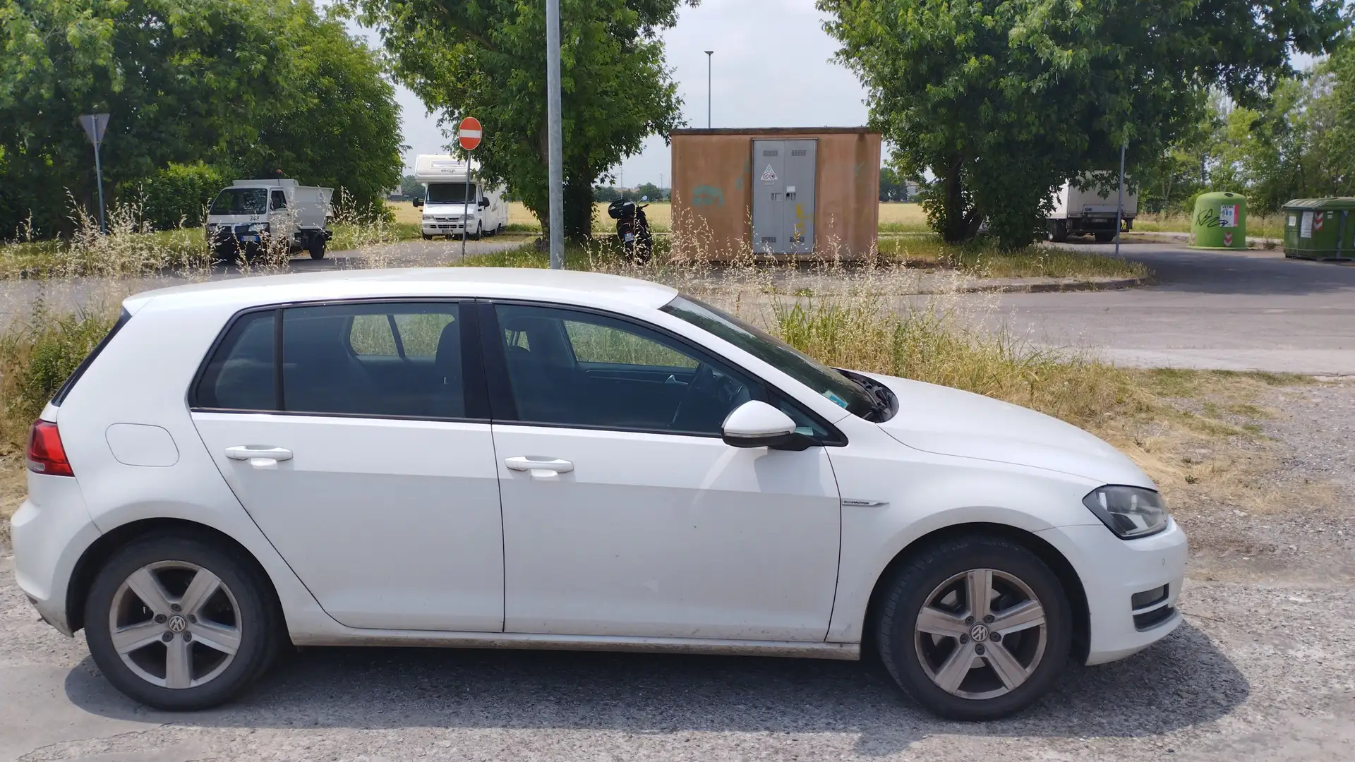 Volkswagen Golf Golf VII 20135p 1.4 tgi Highline dsg Bianco - 1