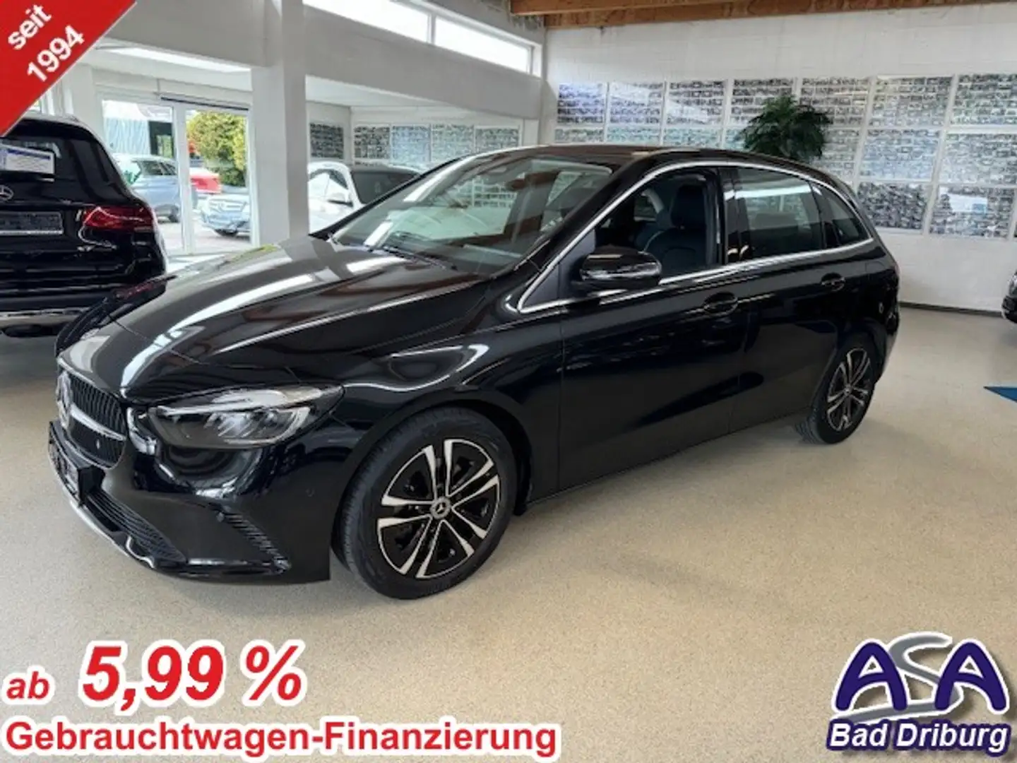 Mercedes-Benz B 200 +Progressive Line Advanced+AHK+Winter-P.+Verkehrsz Schwarz - 1