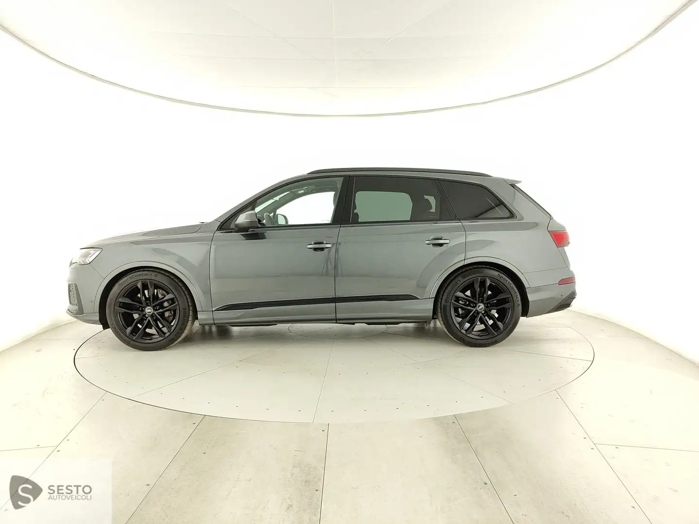 Audi Q7 II 2019 50 3.0 tdi mhev Sport quattro tiptronic 7 Grigio - 2