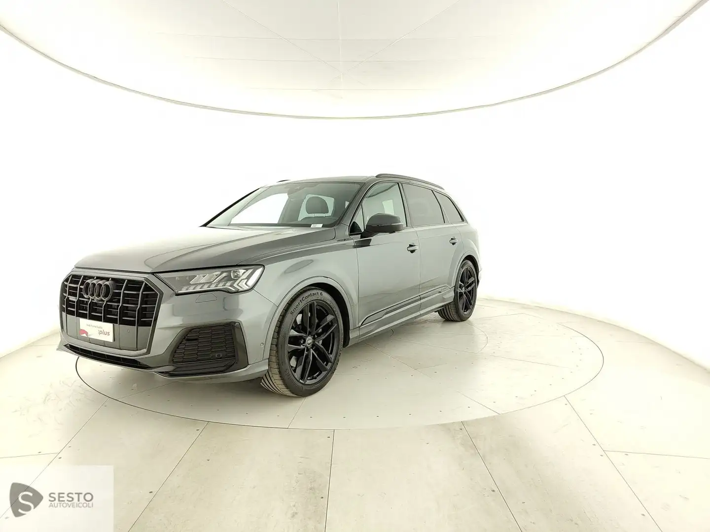 Audi Q7 II 2019 50 3.0 tdi mhev Sport quattro tiptronic 7 Grigio - 1