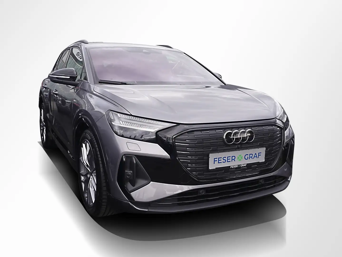 Audi Q4 e-tron 55 qu. 2x S line ACC AHK Matrix Navi Grau - 2