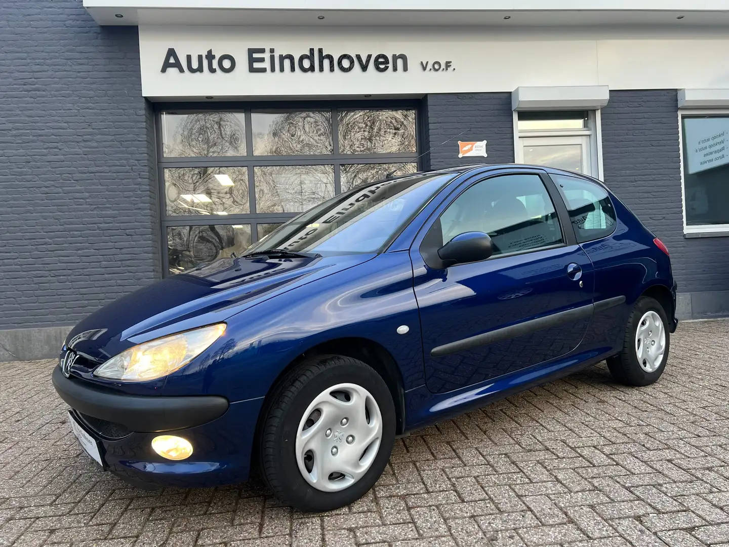 Peugeot 206 1.4 Gentry,Automaat,2003,Airco(Clima) €2995,- Blau - 2