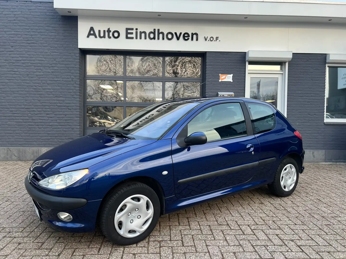 Peugeot 206 1.4 Gentry,Automaat,2003,Airco(Clima) €2995,- Blau - 1