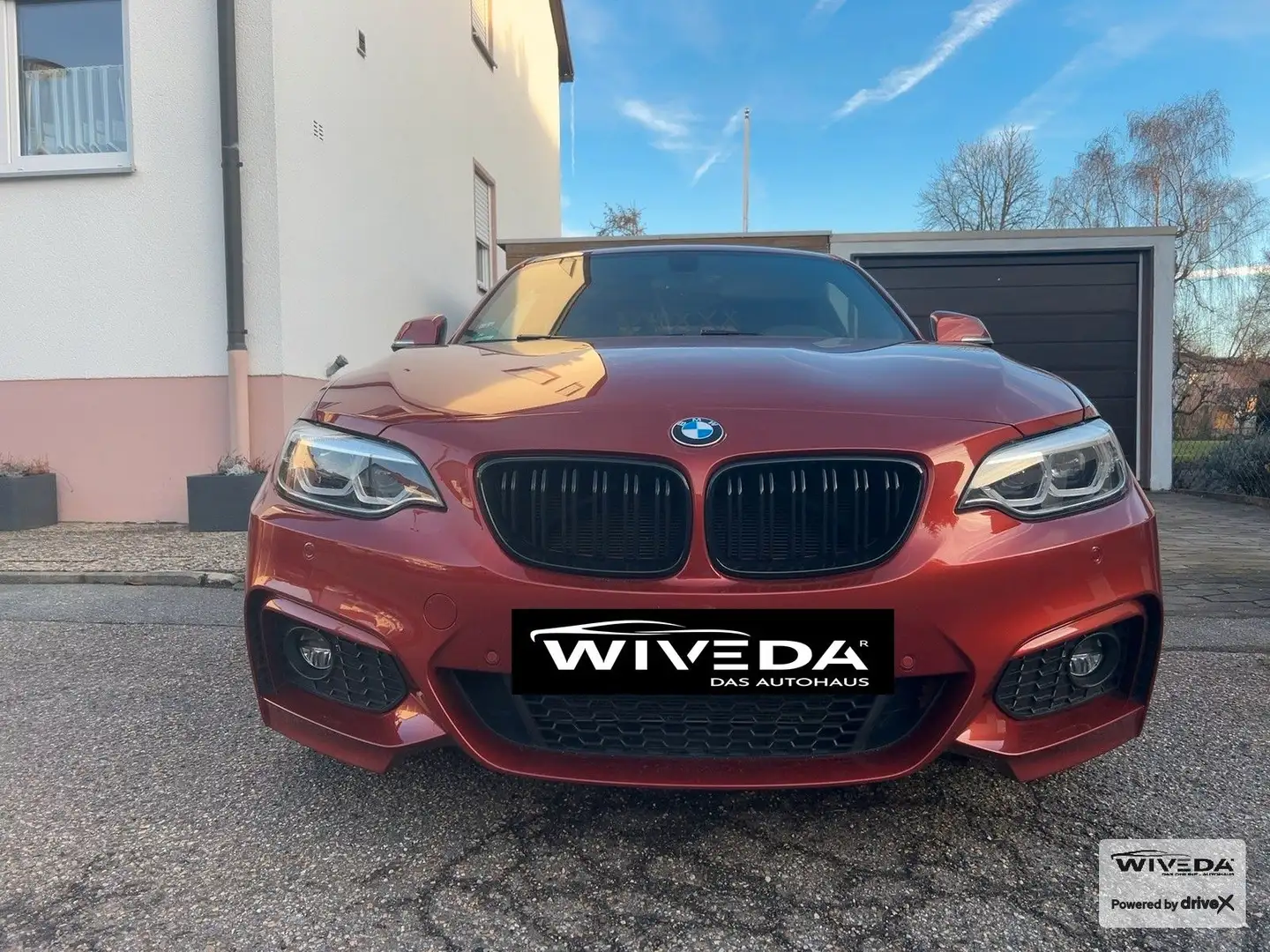 BMW 230 i Coupe M Sportpaket SAG~LED~NAVI P.~H&K~ Pomarańczowy - 2