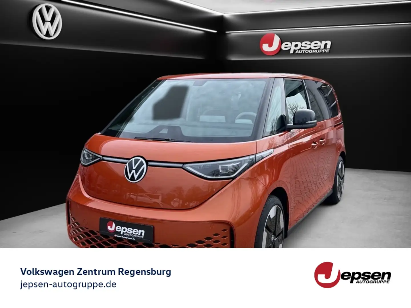 Volkswagen ID. Buzz Pro &#9889; 77 kWh Automatik AHK LED NAVI SpurH Orange - 1