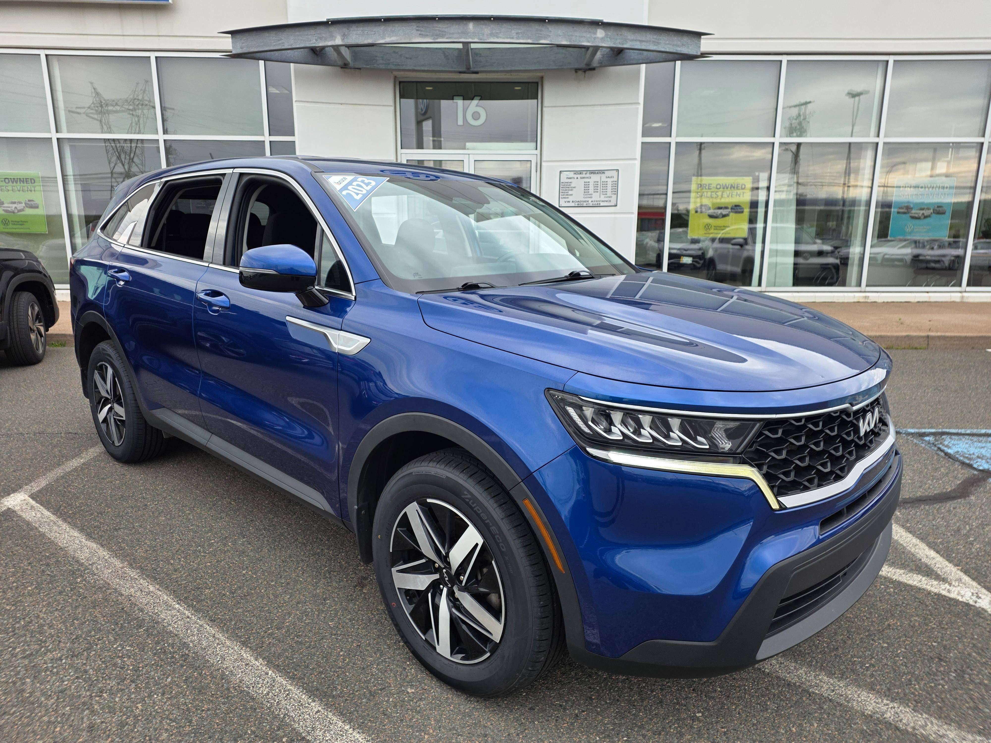 Blue 2023 Kia Sorento SUV / Crossover All-Wheel Drive 8-Speed Automatic