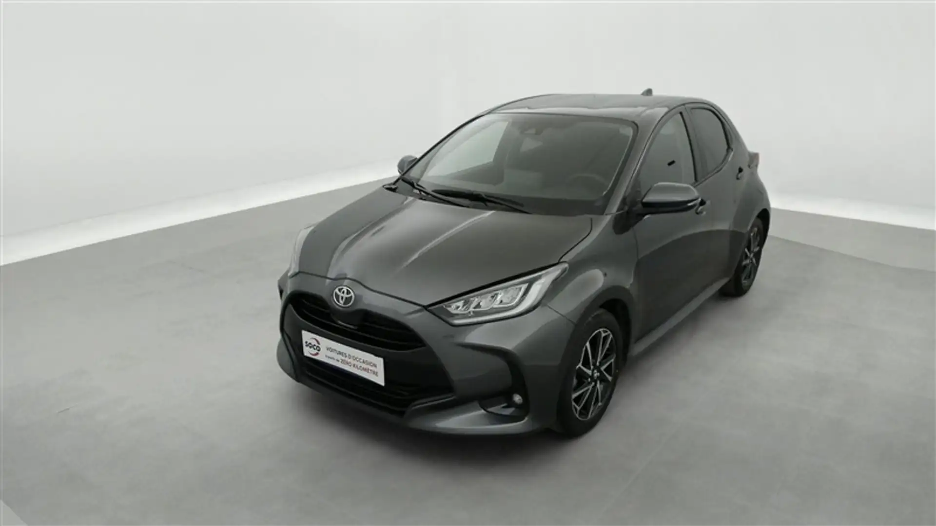 Toyota Yaris 1.5i Dual VVT-iE Dynamic CARPLAY / CAMERA / FULL L Gris - 1