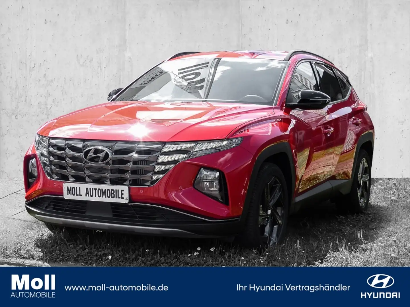 Hyundai TUCSON Blackline Mild-Hybrid 4WD Navi Kamera PDC Červená - 1