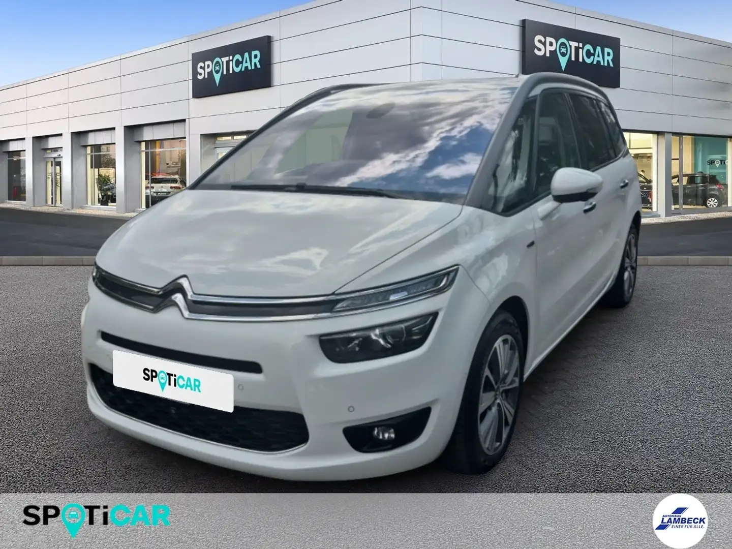 Citroen Grand C4 Picasso Exclusive BlueHDi 150 EAT6 PANO Bianco - 1