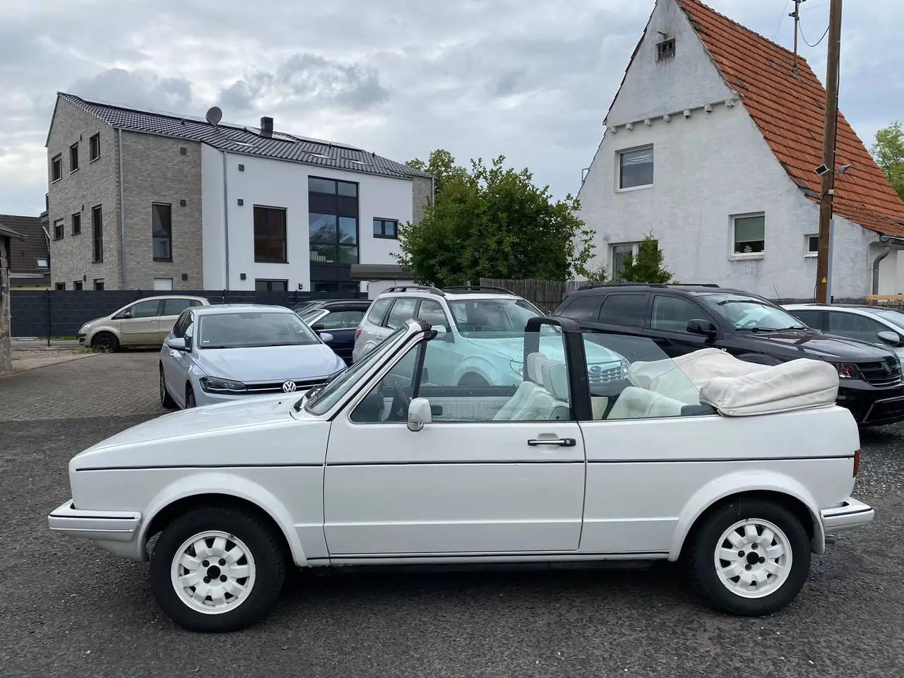 Volkswagen Golf Cabriolet Cabrio (GL) Sondermodell Weiss/Weiss, foto 3
