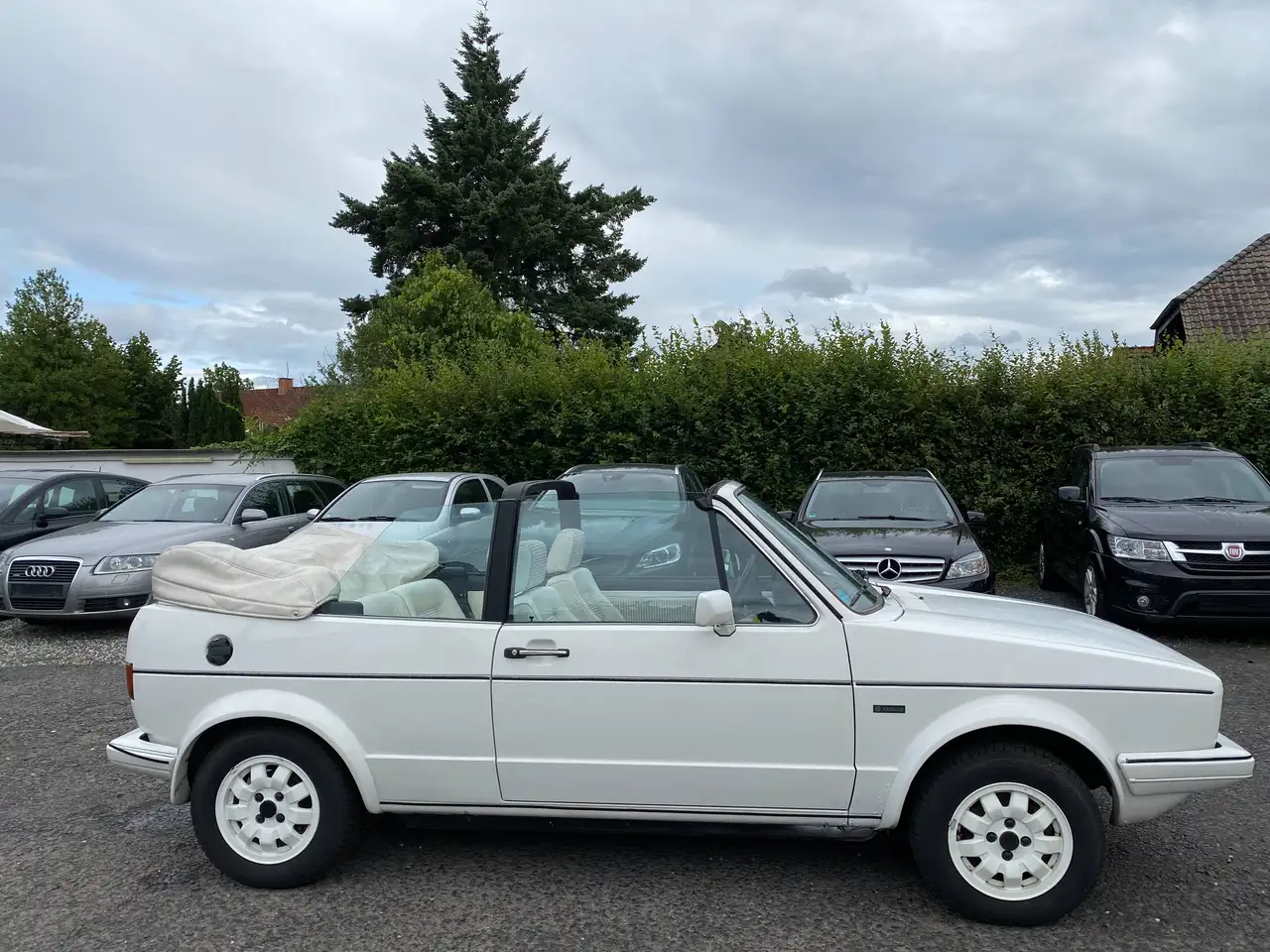 Volkswagen Golf Cabriolet Cabrio (GL) Sondermodell Weiss/Weiss, foto 4