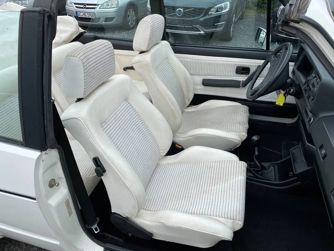 Volkswagen Golf Cabriolet Cabrio (GL) Sondermodell Weiss/Weiss, foto 6