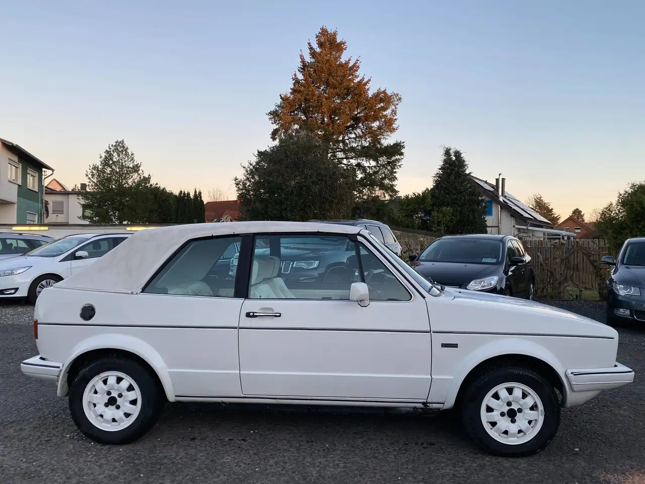 Volkswagen Golf Cabriolet Cabrio (GL) Sondermodell Weiss/Weiss, foto 11