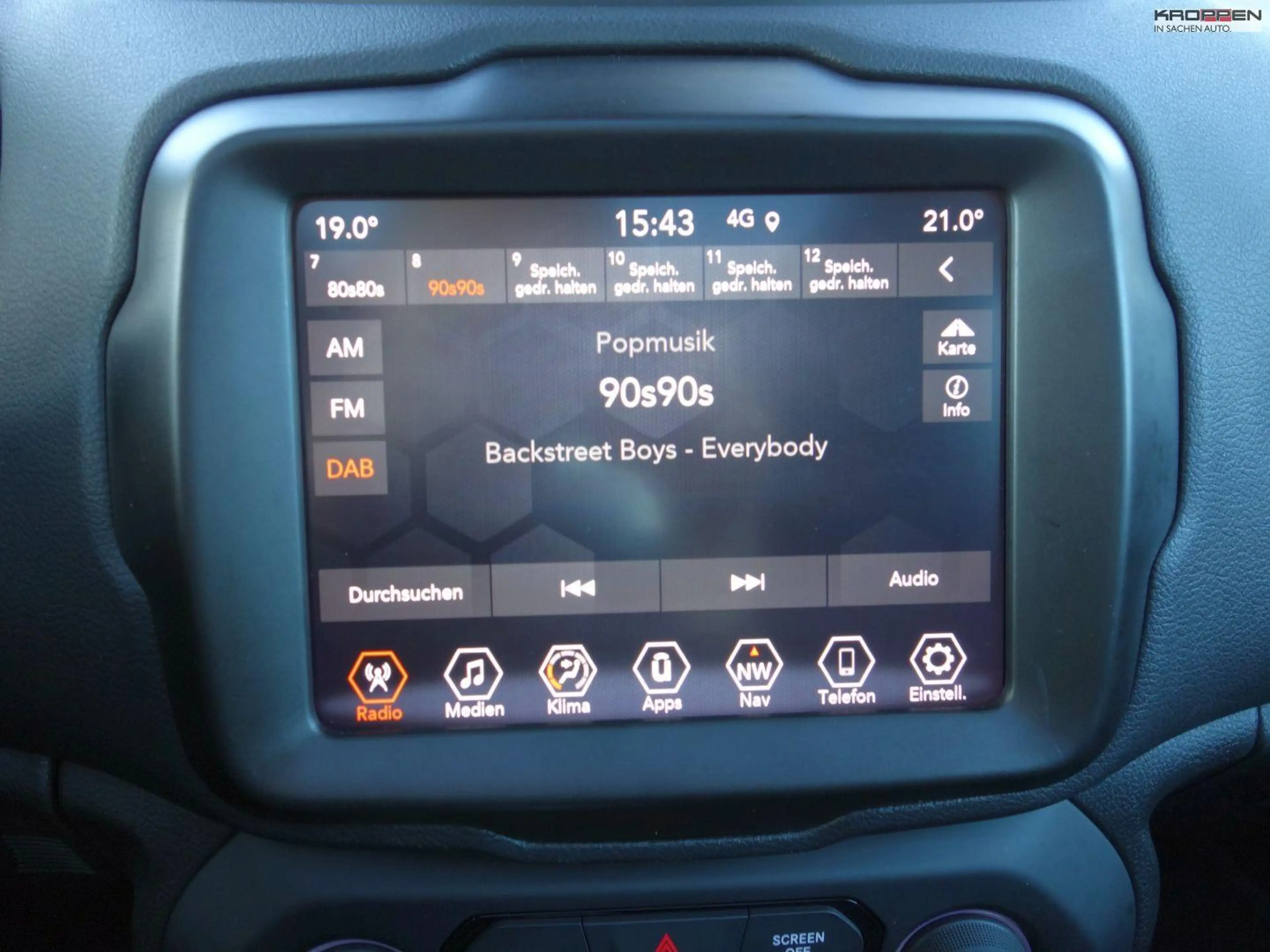 Jeep Renegade Longitude Mild-Hyb. GD SHZ LHZ KAM M+S — photo 10