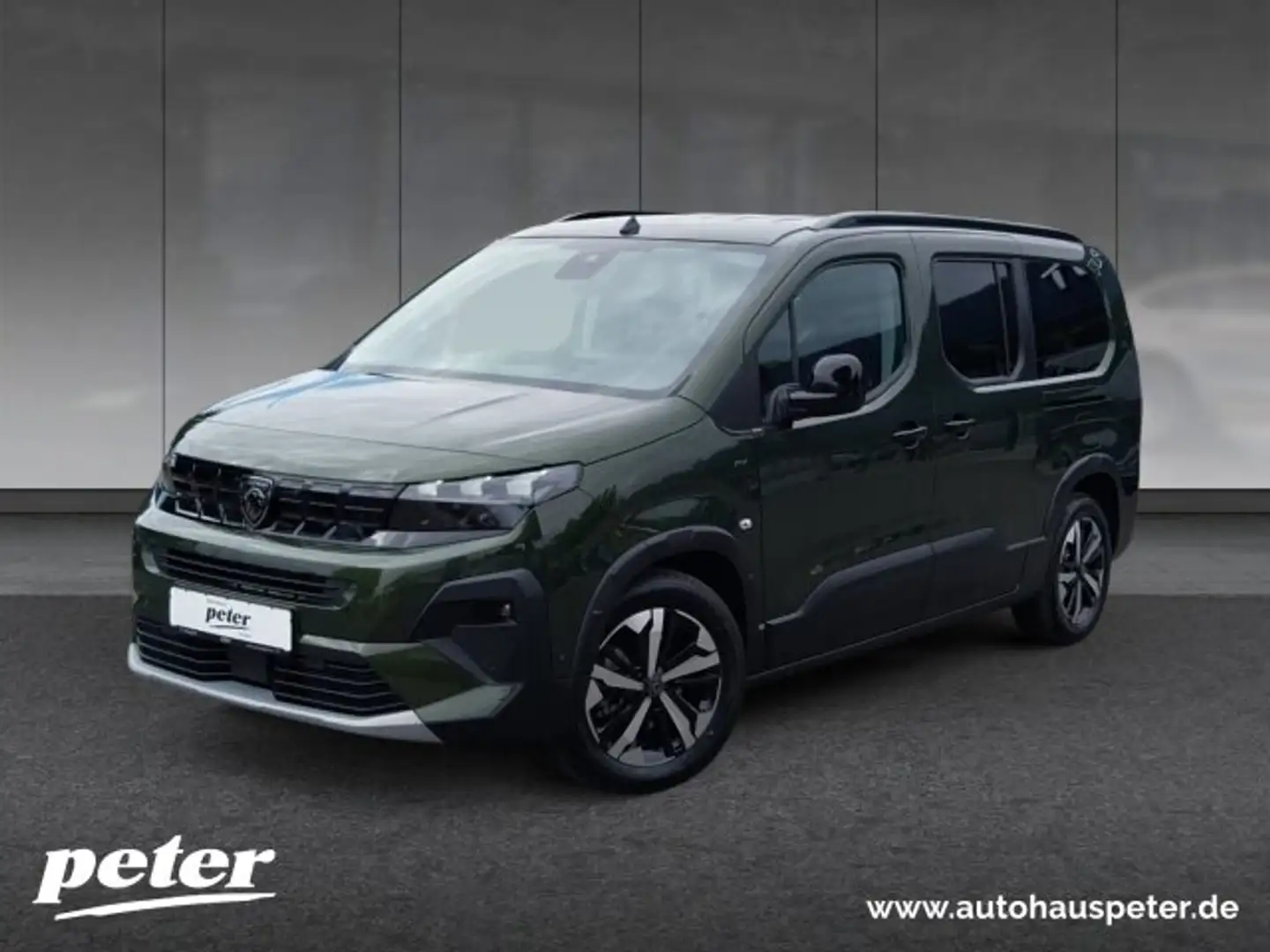 Peugeot e-Rifter E-Rifter L2 GT 136 +11KW OBC+Winter+Navi+WP+ Zöld - 1