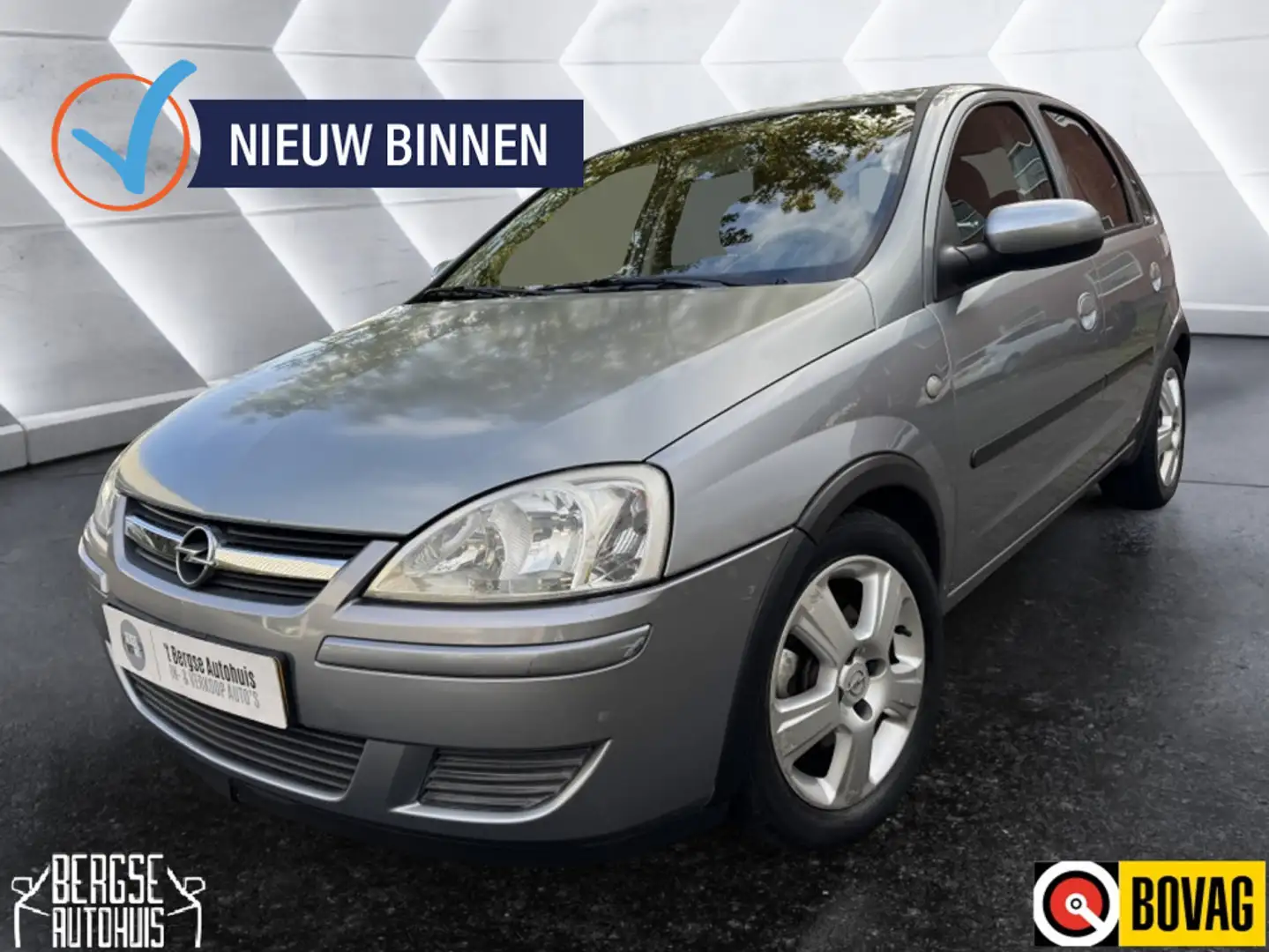 Opel Corsa 1.4 16V Maxx Cruise Airco Lmv Grau - 1